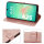 Handy Tasche für Samsung Galaxy A26 5G Hülle Handyhülle Klapphülle Wallet Case in Rosegold