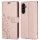 Handy Tasche für Samsung Galaxy A56 Hülle Handyhülle Klapphülle Wallet Case in Rosegold