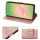 Handy Tasche für Samsung Galaxy A56 Hülle Handyhülle Klapphülle Wallet Case in Rosegold