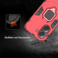 Hülle für Samsung Galaxy A26 5G Handyhülle Outdoor Schutzhülle Back Cover Bumper in Rot