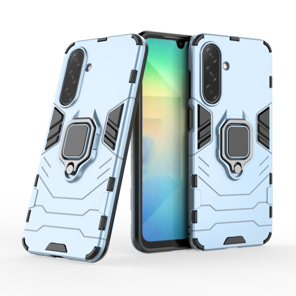 Hülle für Samsung Galaxy A26 5G Handyhülle Outdoor Schutzhülle Back Cover Bumper in Türkis