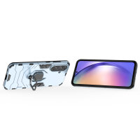 Hülle für Samsung Galaxy A56 Handyhülle Outdoor Schutzhülle Back Cover Bumper in Türkis