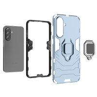 Hülle für Samsung Galaxy A56 Handyhülle Outdoor Schutzhülle Back Cover Bumper in Türkis
