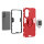 Hülle für Poco X7 Pro 5G Handyhülle Stoßfest 360° Drehbarer Ring Ständer TPU Back Cover in Rot