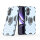 Hülle für Poco X7 Pro Handyhülle Stoßfest 360° Drehbarer Ring Ständer TPU Back Cover in Türkis