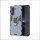 Hülle für Poco X7 Pro Handyhülle Stoßfest 360° Drehbarer Ring Ständer TPU Back Cover in Türkis