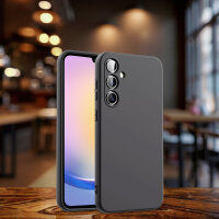 Handyhülle für Samsung Galaxy A25 – Outdoor Silikon Cover Schwarz