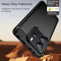 Hülle für Xiaomi Redmi Note 14 4G Handyhülle Outdoor Handy Tasche Back Cover Bumper 16,4 CM Modell 24117RN76E
