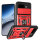 Outdoor Panzer Hülle für Google Pixel 9A Handyhülle mit Kameraschutz Ringhalter Cover in Rot