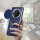 Outdoor Panzer Hülle für Honor Magic 7 Lite Handyhülle Slide Kameraschutz Ringhalter in Blau