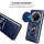 Outdoor Panzer Hülle für Honor Magic 7 Lite Handyhülle Slide Kameraschutz Ringhalter in Blau