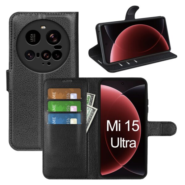 Hülle für für Xiaomi 15 Ultra Handyhülle Handy Tasche Klapphülle Flipcase Wallet Case Etui