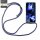 Handykette für Google Pixel 9A Serie Handyhülle mit Band Hülle Kordel Bumper in Blau