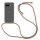 Handykette ür Google Pixel 9A Serie Handyhülle mit Band Hülle Kordel Bumper in Rainbow