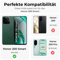 Handy Tasche für Honor 200 Smart Hülle Wallet...