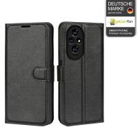 Handy Tasche für Honor 200 Hülle Wallet Case Handyhülle Flip Cover PU-Leder Etui