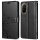 Handy Tasche für Xiaomi Redmi A5 Handyhülle Blumen Hülle Wallet Case Flipcover in Schwarz