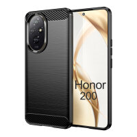 Carbon Hülle für Honor 200  Handyhülle...