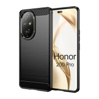 Carbon Hülle für Honor 200 Pro Handyhülle...