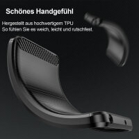 Carbon Hülle für Moto G05 / Moto E15 Hülle Handyhülle Outdoor Handy Tasche Bumper Case Back Cover