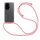 Handykette für Honor 200 Handyhülle mit Band Case Hülle mit Kordel Handy Tasche in Rosa