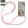 Handykette für Honor 200 Handyhülle mit Band Case Hülle mit Kordel Handy Tasche in Rosa