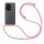 Handykette für Honor 200 Lite Handyhülle mit Band Case Hülle mit Kordel Handy Tasche in Rosa