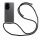 Handykette für Honor 200 Pro Handyhülle mit Band Case Hülle mit Kordel Handy Tasche in Schwarz