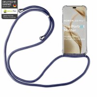 Handykette für Honor 200 Pro Handyhülle mit Band Case Hülle mit Kordel Handy Tasche in Blau