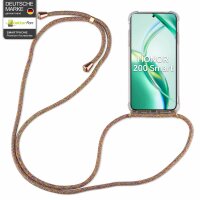 Handykette für Honor 200 Smart Handyhülle mit Band Case Hülle mit Kordel Handy Tasche in Rainbow