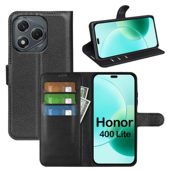 Handy Tasche für Honor 400 Lite Hülle Wallet Case Handyhülle Flip Cover PU-Leder Etui