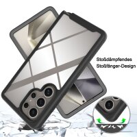 360 Grad Hülle mit eingebautem Displayschutz für Samsung Galaxy S25 Ultra 360° Bumper
