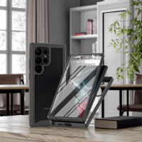 360 Grad Hülle mit eingebautem Displayschutz für Samsung Galaxy S25 Ultra 360° Bumper