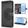 Handy Tasche für Samsung Galaxy S25 Hülle Handyhülle Klapphülle Wallet Case in Schwarz