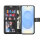 Handy Tasche für Samsung Galaxy S25 Hülle Handyhülle Klapphülle Wallet Case in Schwarz