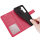 Handy Tasche für Samsung Galaxy S25 Hülle Handyhülle Klapphülle Wallet Case in Rot