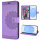 Handy Tasche für Samsung Galaxy S25 Hülle Handyhülle Klapphülle Wallet Case in Lila