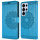 Handy Tasche für Samsung Galaxy S25 Ultra Hülle Handyhülle Klapphülle Wallet Case in Blau