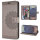 Handy Tasche für Samsung Galaxy S25 Ultra Hülle Handyhülle Klapphülle Wallet Case in Grau