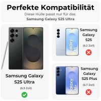 Handy Tasche für Samsung Galaxy S25 Ultra Hülle...