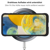 Hülle für Samsung Galaxy A26 Handyhülle Outdoor Case Cover Bumper in Schwarz