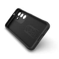 Hülle für Samsung Galaxy S25 Handyhülle Outdoor Case Cover Bumper in Schwarz