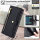 Handykette für Xiaomi 15 Ultra Hülle mit Band Handyhülle Kartenfächer PU Leder Umhängetasche in Schwarz