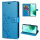 Hülle für Honor 400 Lite Handy Tasche Handyhülle Flip Cover Wallet Case Klapphülle in Blau