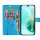 Hülle für Honor 400 Lite Handy Tasche Handyhülle Flip Cover Wallet Case Klapphülle in Blau