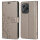 Hülle für Honor 400 Lite Handy Tasche Handyhülle Flip Cover Wallet Case Klapphülle in Grau