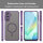 Handyhülle für Samsung Galaxy A16 Matt Case Schutzhülle Kratzfest Passgenau Lila