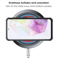 Handyhülle für Samsung Galaxy A36 Matt Case Schutzhülle Kratzfest Passgenau Schwarz