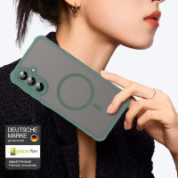 Handyhülle für Samsung Galaxy A36 Matt Case Schutzhülle Kratzfest Passgenau Grün