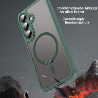 Handyhülle für Samsung Galaxy S25 Plus Matt Case Schutzhülle Kratzfest Passgenau Grün